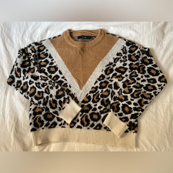 Veto moda leopard print sweater - Picture 4 of 5